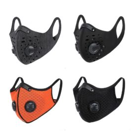 Cycling Face Mask Sport Training PM2.5 Anti-pollution Running Mask Activated Carbon Filter Washable Mask 01