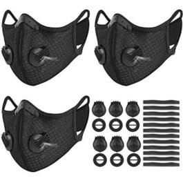 New Unisex Mask For Sport Riding Exercise Face Mask Mesh Activated Carbon Dustproof Bicycle Outdoor Breathable Cycling Masks